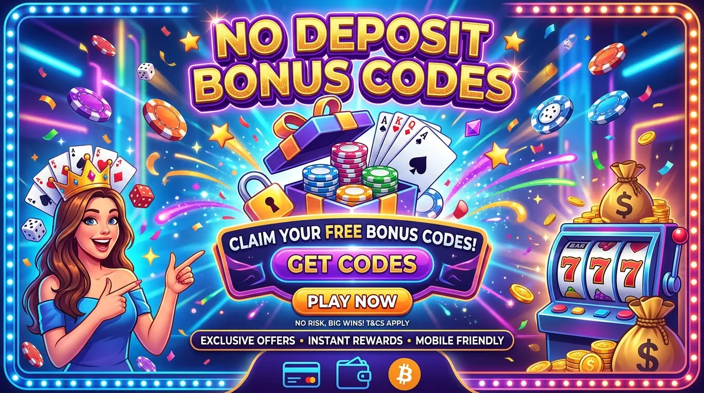 All British casino no deposit bonus codes