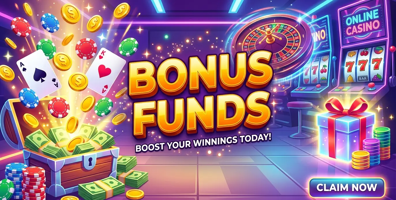 All British casino bonus funds