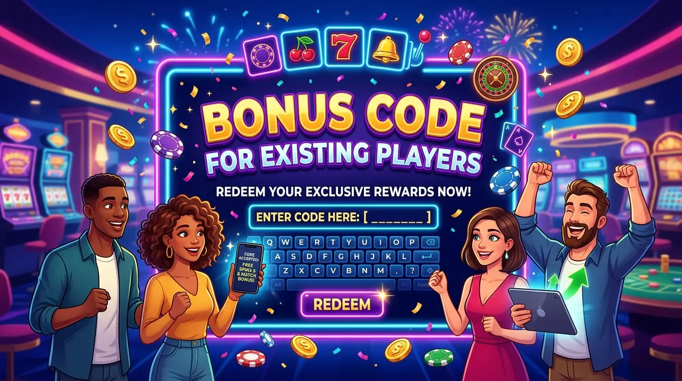 All British casino bonus code for existing players