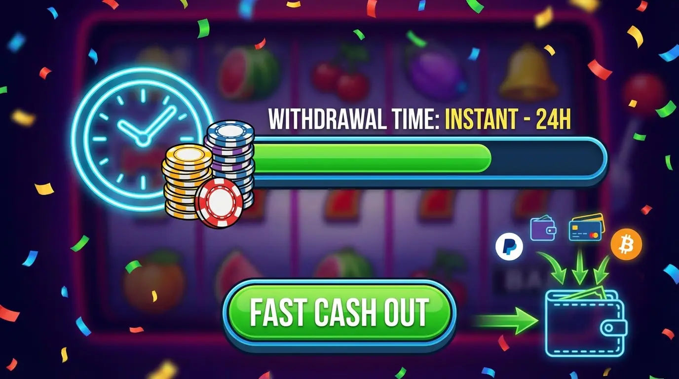 All British casino withdrawal time